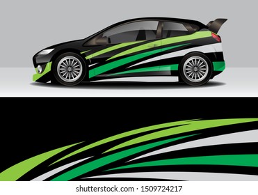 car wrap modern abstract vector design sticker background. eps10