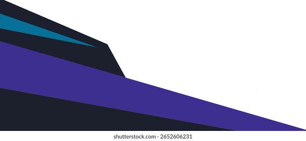 Car wrap racing decal ornament. Abstract geometric triangle camouflage sport background design print template. Vector illustration.