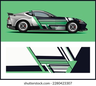Autoverpacker-Spezialist mit Vektorgrafik-Wrapper-Design