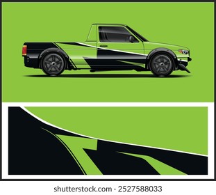 Auto Wrap Spezialist mit Vektor Auto Wrap Design