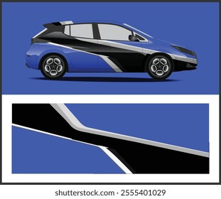 Car wrap stripe racing background kit designs for vehicle Wrap