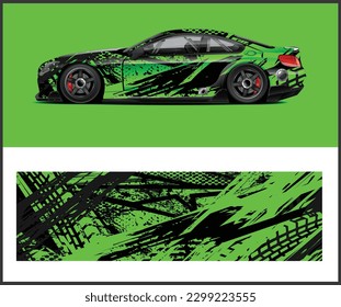 Car wrap, Truck and cargo van decal design vector