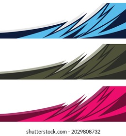 car wrap vector background  illustration design template