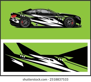 Car Wrap  with Vector Design