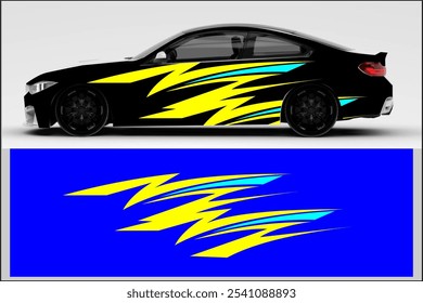 Diseño del Vector del abrigo del coche con el modelo único de la línea, y con los colores brillantes, mi propio trabajo, no AI generan