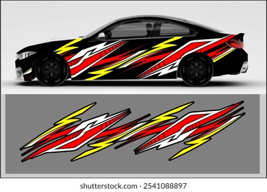 Diseño del Vector del abrigo del coche con el modelo único de la línea, y con los colores brillantes, mi propio trabajo, no AI generan