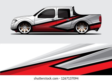 car wrap vector designs with abstract grunge background for vehicle branding