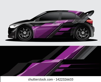 car wrap vector designs with abstract grunge background for vehicle branding
