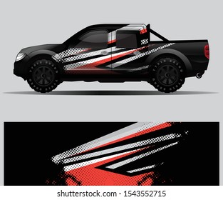 car wrap vector designs with abstract grunge background for vehicle branding