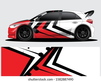 car wrap vector designs with abstract grunge background for vehicle branding