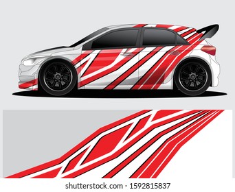 car wrap vector designs with abstract grunge background for vehicle branding