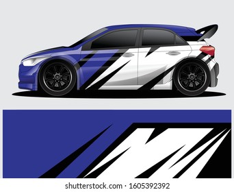car wrap vector designs with abstract grunge background for vehicle branding