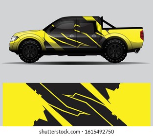 car wrap vector designs with abstract grunge background for vehicle branding