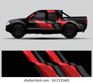 car wrap vector designs with abstract grunge background for vehicle branding