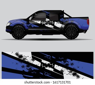 car wrap vector designs with abstract grunge background for vehicle branding