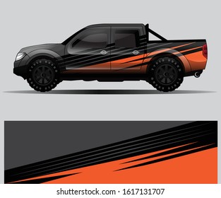 car wrap vector designs with abstract grunge background for vehicle branding