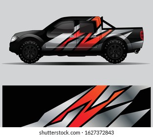 car wrap vector designs with abstract grunge background for vehicle branding