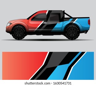 car wrap vector designs with abstract grunge background for vehicle branding
