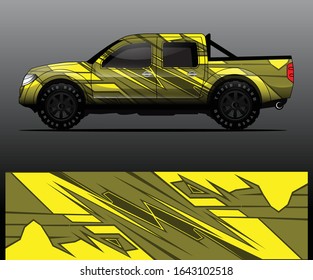 vector de ajuste gráfico de decal de coche, fondo abstracto