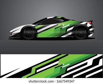 car wrap vector designs with abstract grunge background for vehicle branding