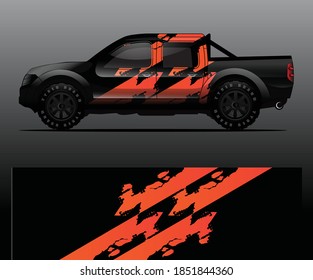 car wrap vector designs with abstract grunge background for vehicle branding