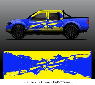 car wrap vector designs with abstract grunge background for vehicle branding