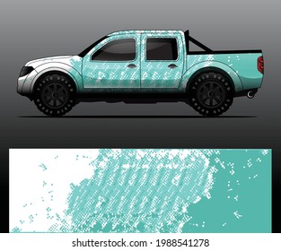 car wrap vector designs with abstract grunge background for vehicle branding