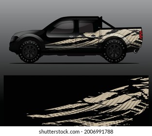 car wrap vector designs with abstract grunge background for vehicle branding