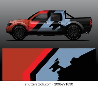 car wrap vector designs with abstract grunge background for vehicle branding