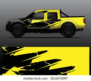 car wrap vector designs with abstract grunge background for vehicle branding