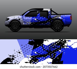 car wrap vector designs with abstract grunge background for vehicle branding
