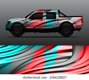 car wrap vector designs with abstract grunge background for vehicle branding