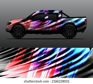car wrap vector designs with abstract grunge background for vehicle branding