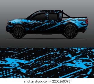 car wrap vector designs with abstract grunge background for vehicle branding