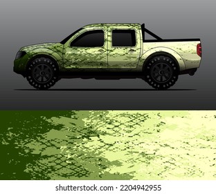 car wrap vector designs with abstract grunge background for vehicle branding