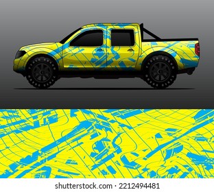 car wrap vector designs with abstract grunge background for vehicle branding