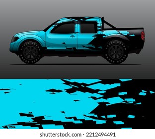 car wrap vector designs with abstract grunge background for vehicle branding
