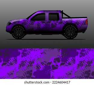 car wrap vector designs with abstract grunge background for vehicle branding