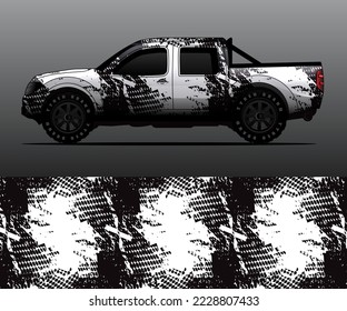 car wrap vector designs with abstract grunge background for vehicle branding