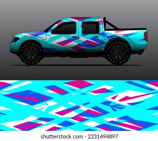 car wrap vector designs with abstract grunge background for vehicle branding