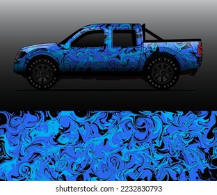 car wrap vector designs with abstract grunge background for vehicle branding
