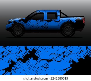 car wrap vector designs with abstract grunge background for vehicle branding
