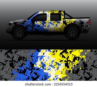 diseños de vectores de ajuste de coches con fondo de grifo abstracto para la marca de vehículos