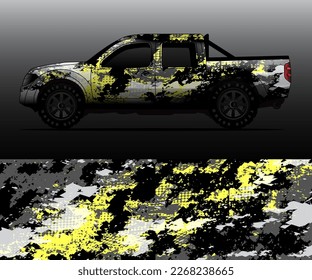diseños de vectores de ajuste de coches con fondo de grifo abstracto para la marca de vehículos