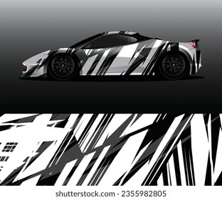 car wrap vector designs with abstract grunge background for vehicle branding