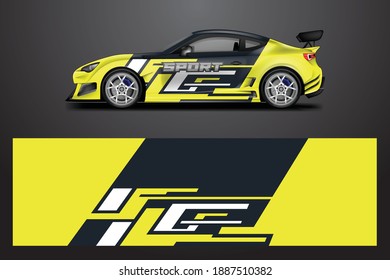 Diseño de vectores de ajuste de coche , Fondo de la vida , Decoración de carreras