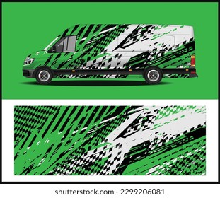 car wrap vector, Graphic abstract grunge stripe designs for wrap branding