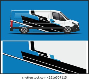 car wrap vector, Graphic abstract grunge stripe designs for wrap branding