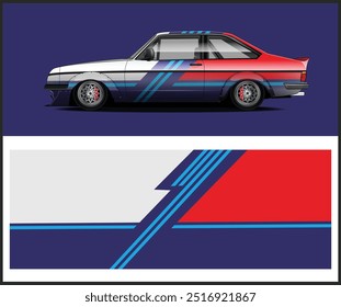 car wrap vector Graphics sport desing