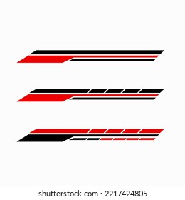 car wrapping body sticker vector. car body stickers